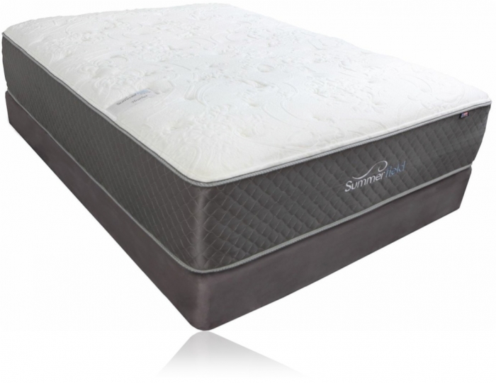 Queen and King Size In Stock Summerfield Fusion Heather Plush Firm Mattress